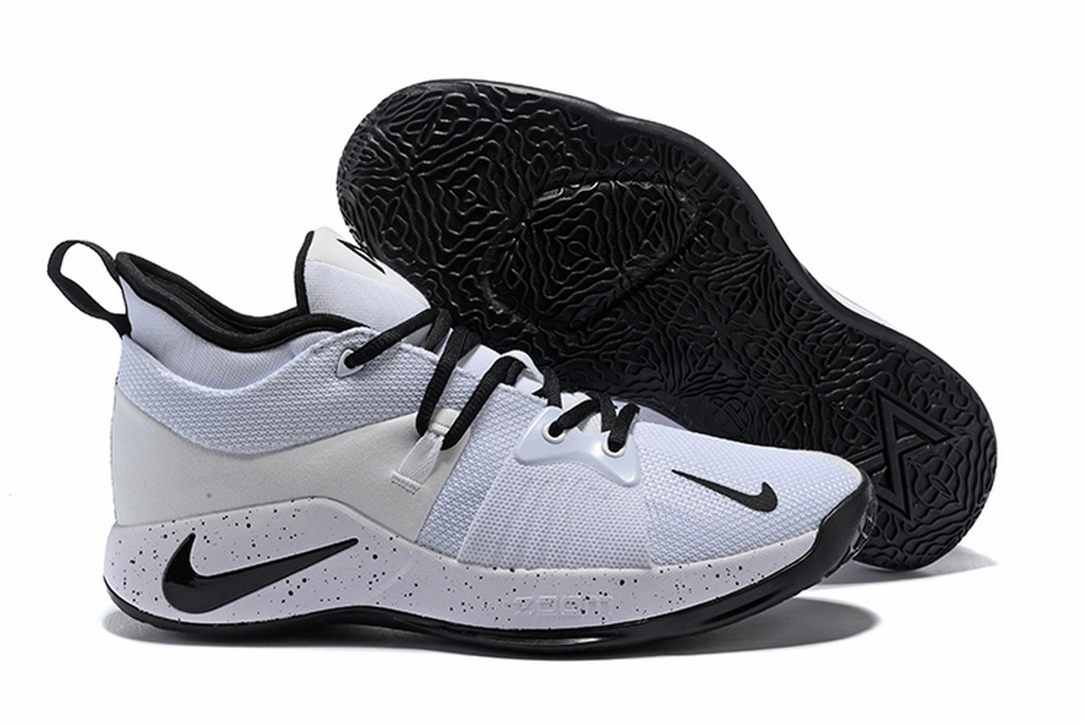 Nike PG 2 Men Shoes White Black